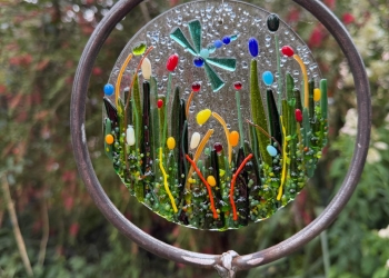 Warwickshire Artisans Round metal stand  glass Roundel workshop Wednesday 20th September 2026 – 10:30 to 12:30hrs at Warwickshire Artisans